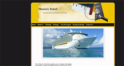 Desktop Screenshot of mooverstravel.com